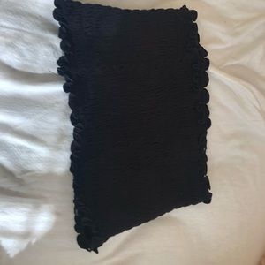 Black tube top